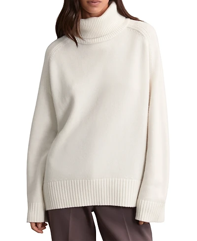 Reiss Women's Wool-Cashmere Roll-Neck Sweater