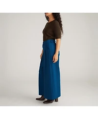 Universal Standard Women's Plus Size Palais Wide Leg Ponte Pants