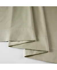 Half Price Drapes Cool Beige Signature Extra Wide Velvet Blackout Curtain