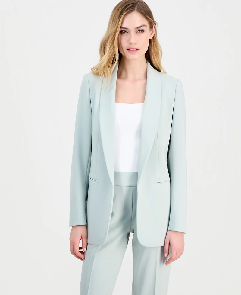 Anne Klein Women's Shawl-Collar Open-Front Blazer