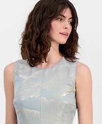 Anne Klein Women's Sleeveless Seamed Fit & Flare Dress