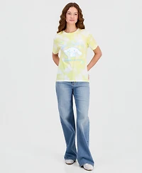 Love Tribe Juniors' Cinnamoroll Tie-Dye Short-Sleeve T-Shirt