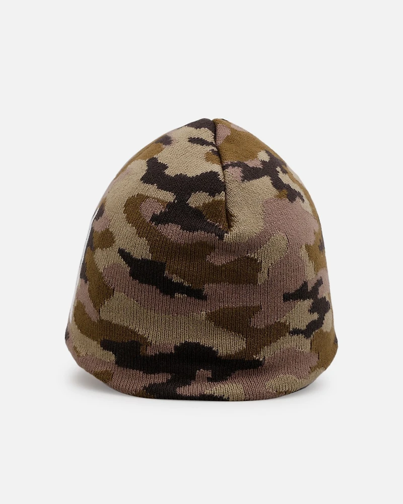 mnml Men's Motor Skull Knit Beanie Hat