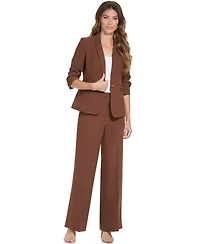 Dkny Petite Madison 1-Button Long-Sleeve Jacket