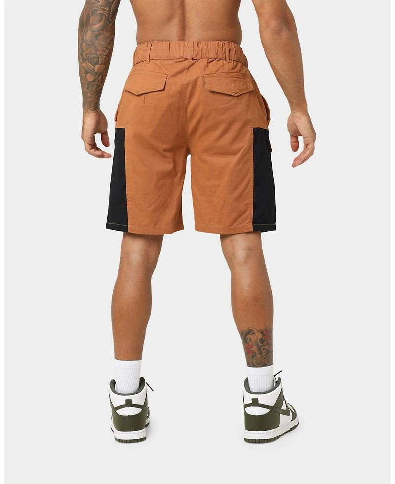Crooks & Castles Men's Washed Twill Shorts
