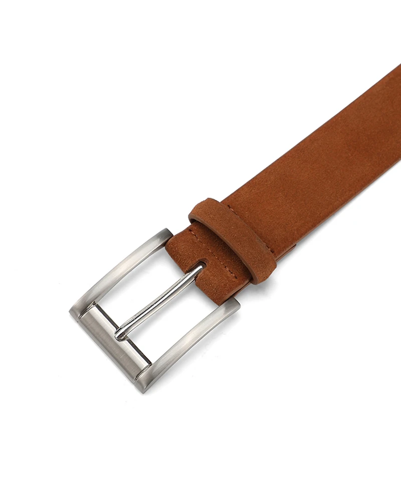 Ted Baker Men's Nickel Buckle Leather Belt