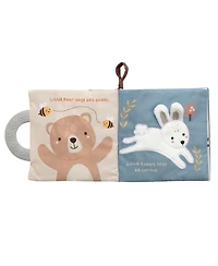 Lambs & Ivy Woodland/Forest Developmental Soft Book & Bear Plush Toy Gift Set