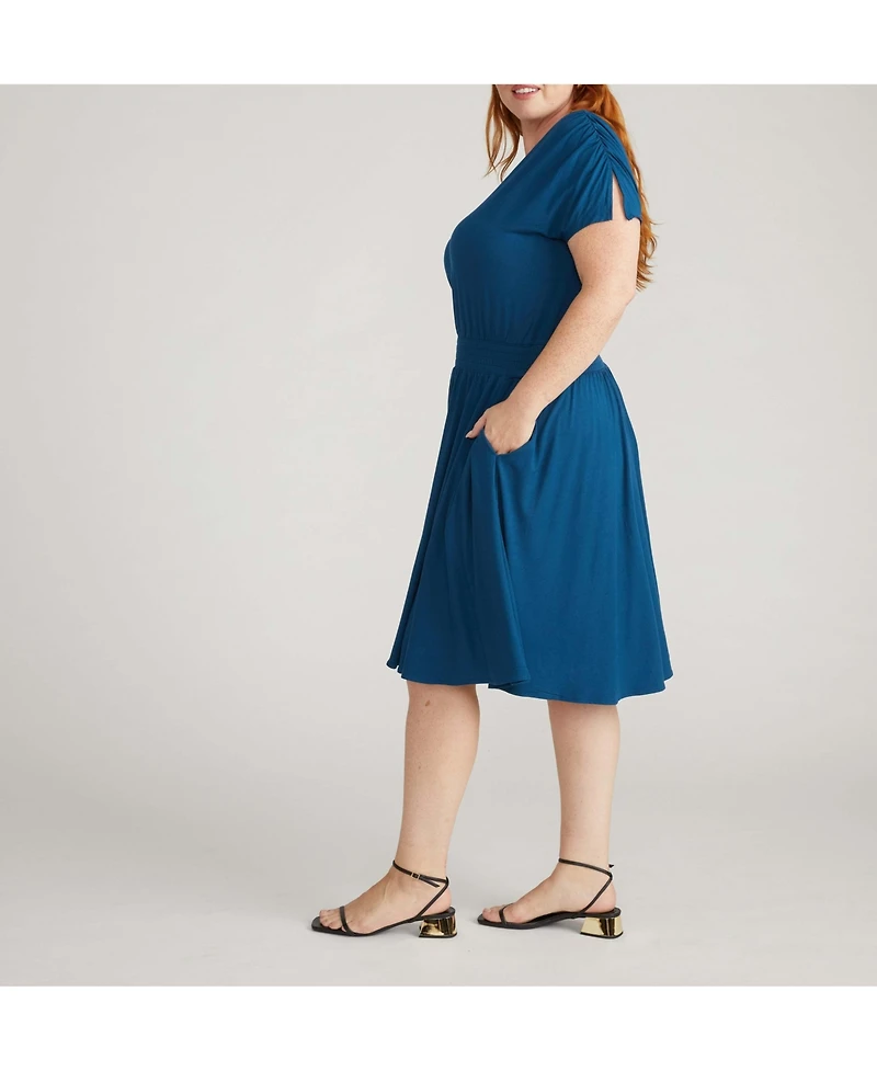 Universal Standard Plus Minetta Liquid Jersey Dress