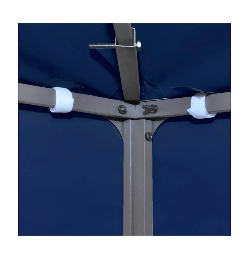 vidaXL 2-Tier Gazebo Top Cover 1 oz/ft² 13.1'x9.8' Blue