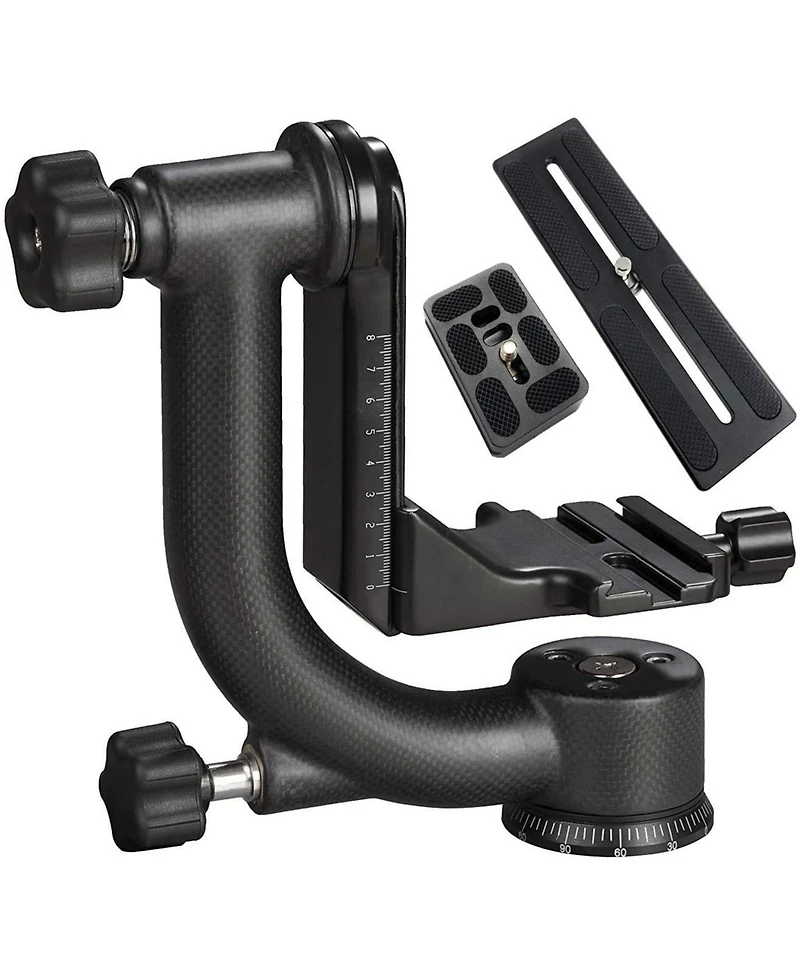 Movo GH800 Mkii Carbon Fiber rofessional Gimbal Tripod Head with Arca-Swiss Quick-Release Plate
