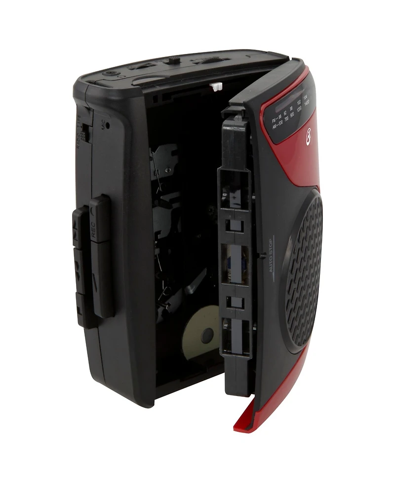 Gpx Personal Cassette Player with Am/Fm Radio, CAS337B