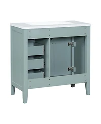 Streamdale Furniture 36" Bathroom Vanity with Sink Combo