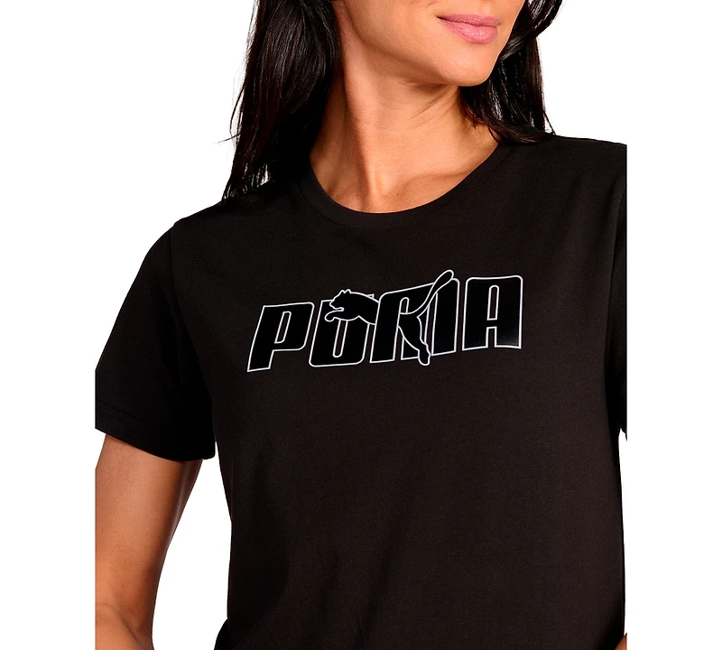 Puma Women's Lock Up Short-Sleeve T-Shirt