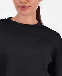 I.n.c. International Concepts Petite Crew Neck Long-Sleeve Sweatshirt, Macy's Exclusive