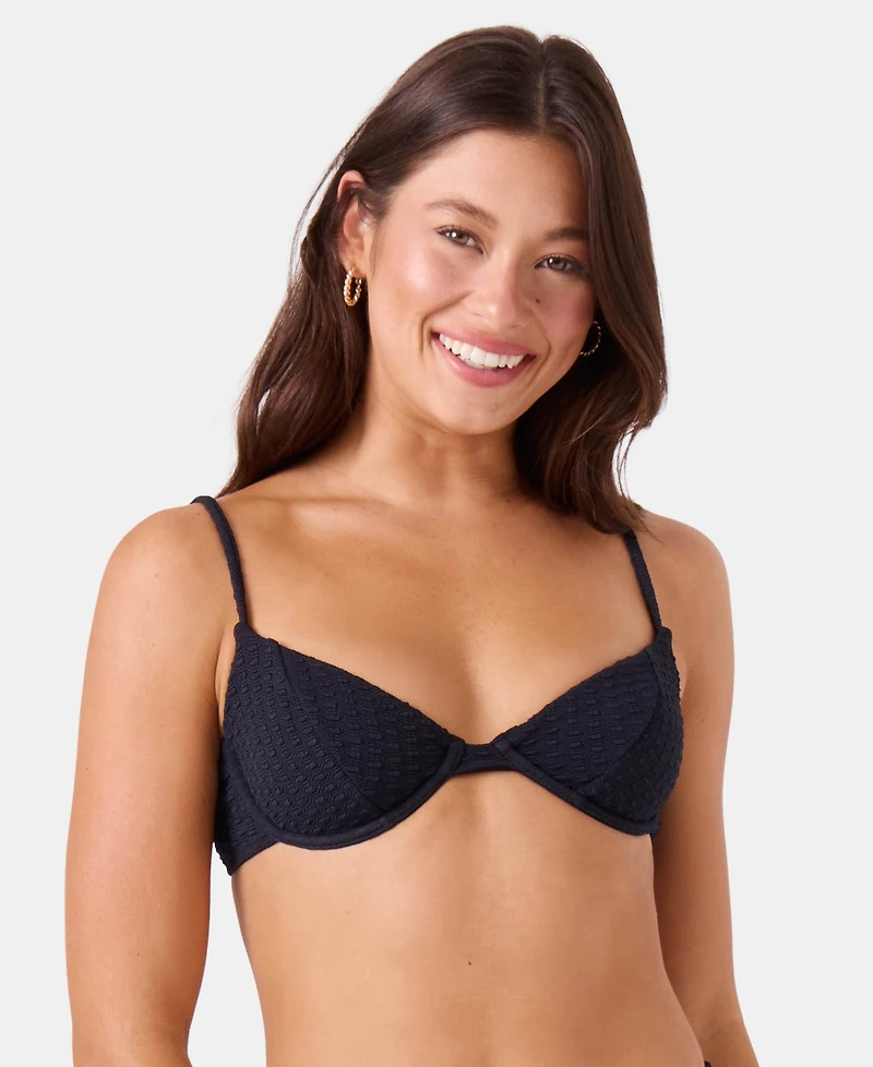 Roxy Women's Haleiwa Demi Underwire Bikini Top