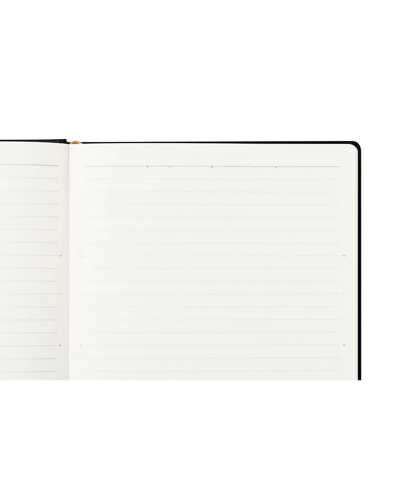 Maruman A5 Notebook Mnemosyne Journal 6.5mm lined Light Grey