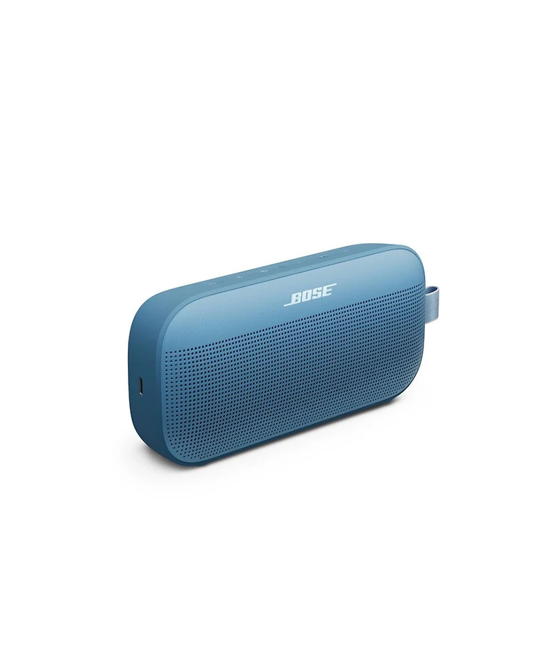 Bose SoundLink Flex 2nd Gen Bluetooth Speaker, Blue Dusk, Bundle with Hard Shell Travel Case