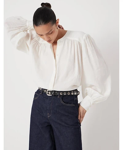 Hush Women's Puff Sleeve Blouse