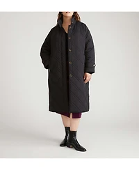 Universal Standard Plus Nehra Quilted Coat
