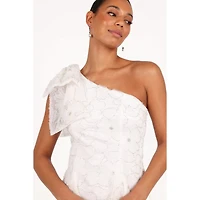 Petal and Pup Women's Ashly Off Shoulder Mini Dress