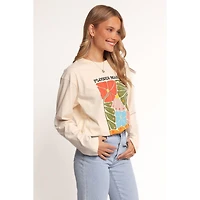 Petal and Pup Women's Flower Market Long Sleeve Tee
