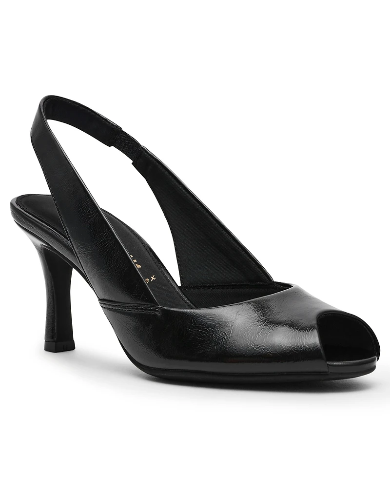 Anne Klein Women's Jovi Peep Toe Pumps