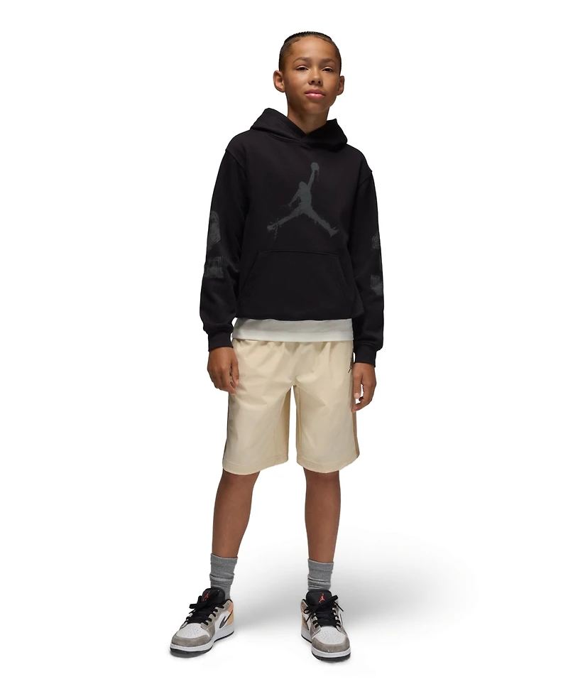 Jordan Boys 8-20 Mj Motion, Versatility and Performance Pullover Hoodie