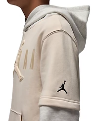 Jordan Boys 8-20 Mj Future Flight Drop Shoulder Long-Sleeve Hoodie