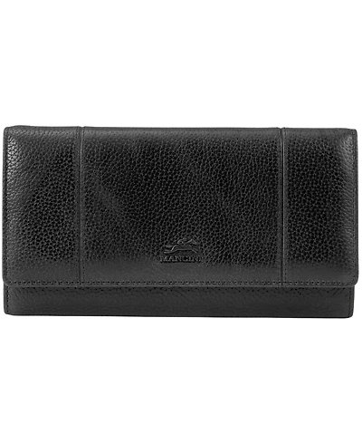 Mancini Fifth Avenue Rfid Secure Trifold Wallet