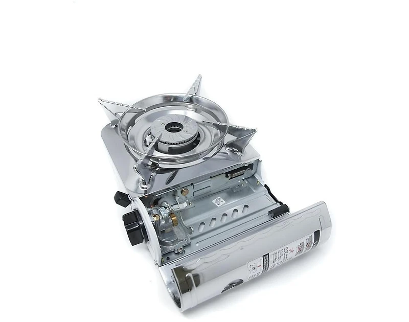 Emergency Gear Camping Mini Butane Portable Gas Stove with Carrying Case