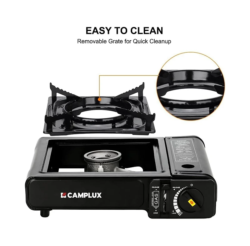 Aofar Dual Fuel Propane & Butane Stove with Carrying Case, Portable Camping Stoves with Csa Certification