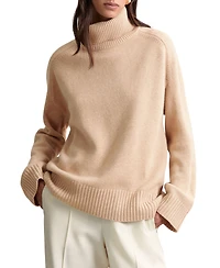 Reiss Women's Wool-Cashmere Roll-Neck Sweater