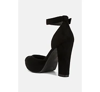 Inigo Interchangeable Ankle Strap Platform Sandals