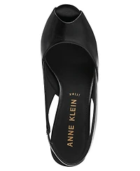 Anne Klein Women's Jovi Peep Toe Pumps