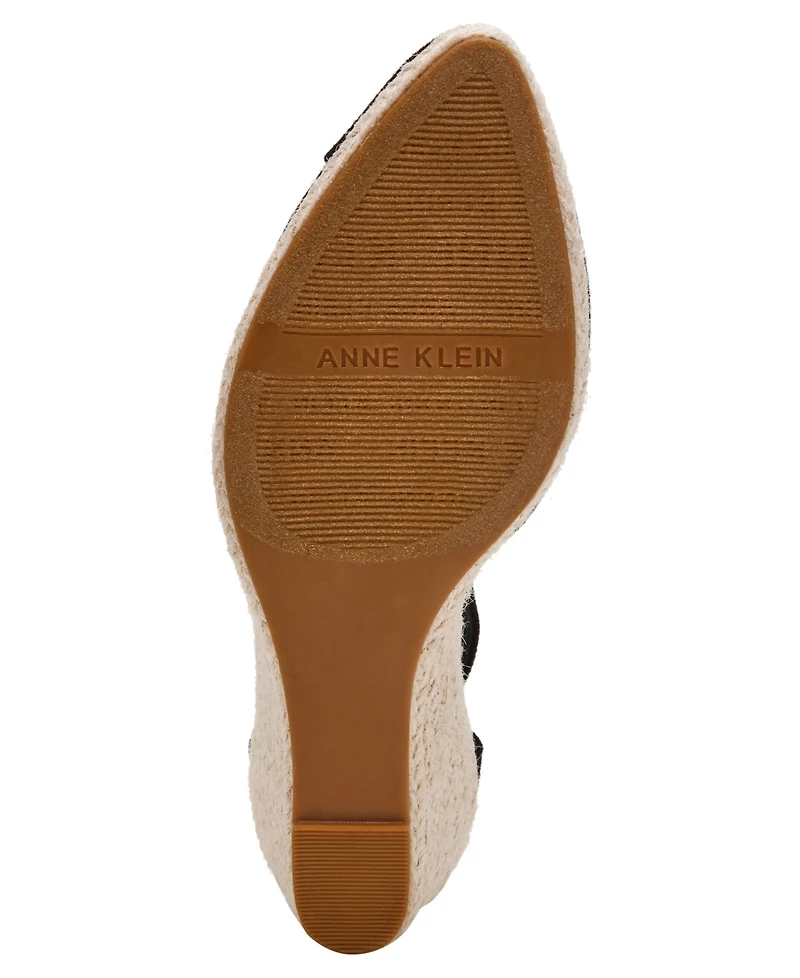 Anne Klein Women's Wilmott Wedge Heel Sandals