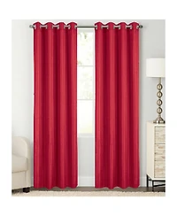Rt Designer Collection Gibson Luxurious Decorative Grommet Curtain Panel 54" x 90