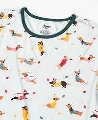 Leveret Men's Men s Two Piece Viscose from Bamboo Holiday Pajamas