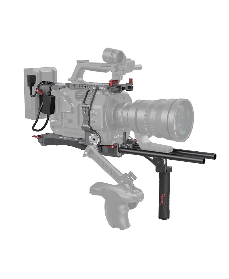 SmallRig Professional Kit with Vct Shoulder Pad, Top Plate, Rosette Handle Grip for Sony FX9
