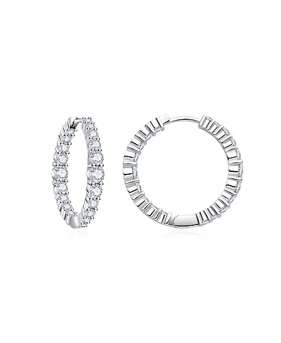 Untamed Petals Icon Crystal Hoops