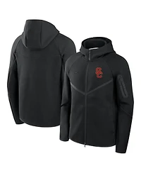 Nike Men's Black Usc Trojans Tech Fleece Full-Zip Windrunner Hoodie
