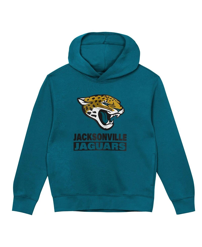 Outerstuff Preschool Teal Jacksonville Jaguars Back to Basics Hoodie