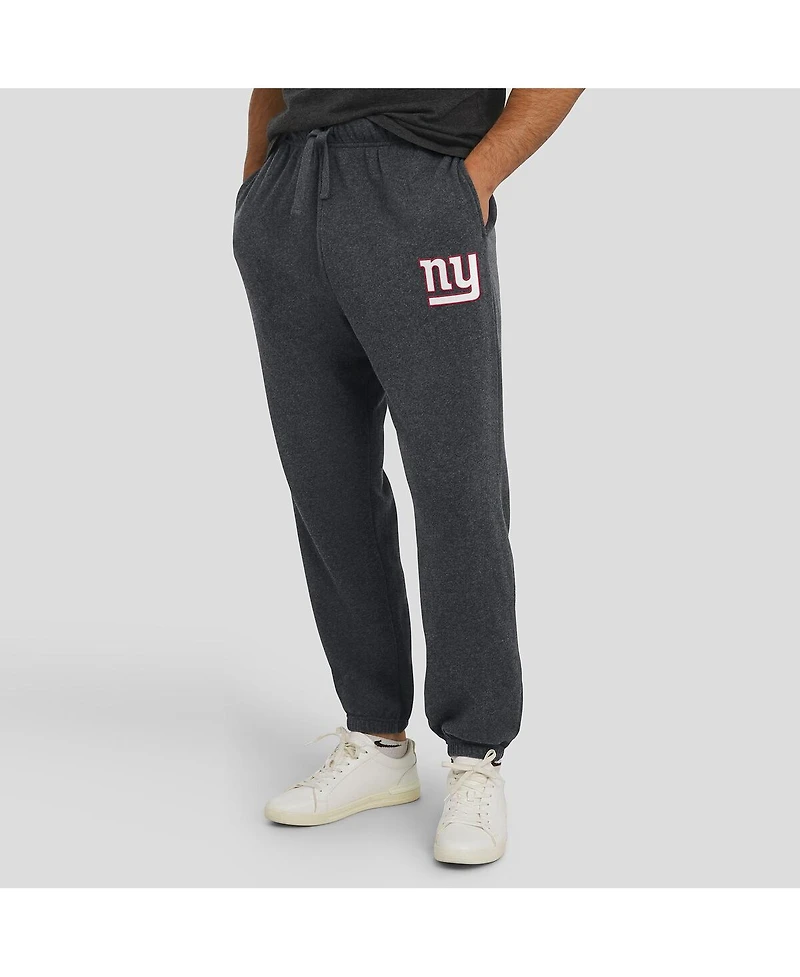 J. Palmer Men's Dark Heather Gray New York Giants Players Lounge Tri-Blend Joggers