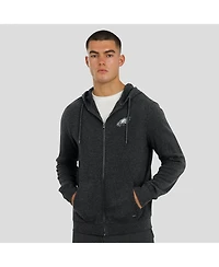 J. Palmer Men's Dark Heather Gray Philadelphia Eagles Players Lounge Tri-Blend Full-Zip Hoodie