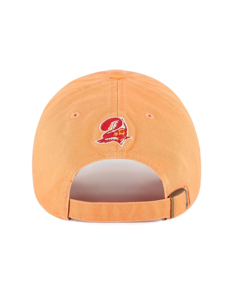 '47 Brand Women's Orange Tampa Bay Buccaneers Zoey Clean Up Adjustable Hat
