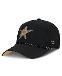 Fanatics Men's Black Dallas Stars Military Appreciation Authentic Pro A-Frame Adjustable Hat