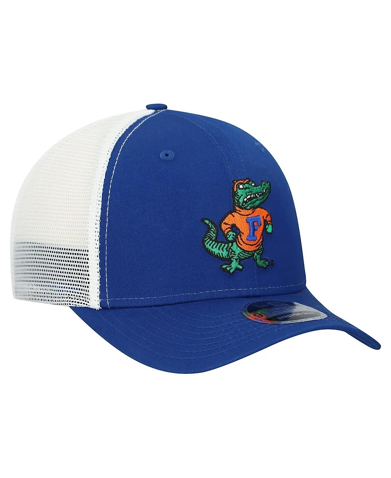 New Era Men's Royal Florida Gators Team 9SEVENTY Coolera Trucker Adjustable Hat