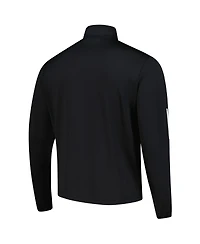 Adidas Men's Black Indiana Hoosiers Half-Zip Golf Jacket