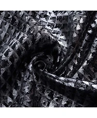 Rt Designer Collection Hailey Halo Foil Blackout Grommet Curtain Panel 52" x 90