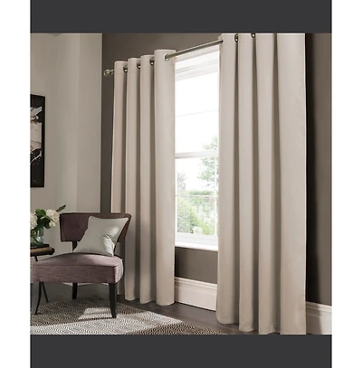 Rt Designers Collection Anchorage Premium Blackout Grommet Curtain Panel 54" x 63