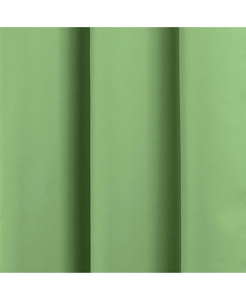 Rt Designers Collection Anchorage Blackout Grommet Curtain Panel 54" x 84" Sage